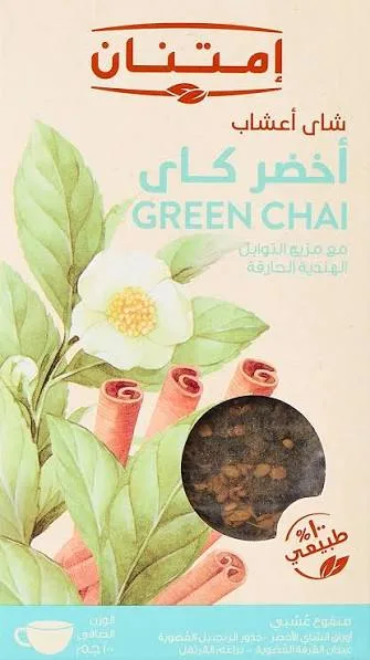 شاي اعشاب اخضر كاي امتنان18فتلة