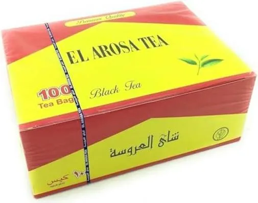 شاي اخضر العروسة 100فتلة*24