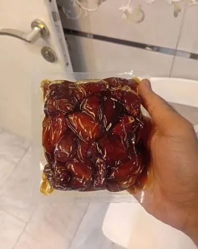 تمور الريان تمر رطب شفاف 1ك